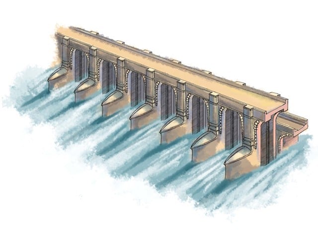 How many barrages are there in Sindh Pakistan? 2 barrage