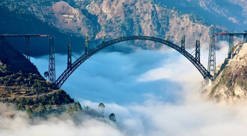bridge over Chenab River