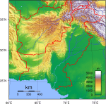 Pakistan topography